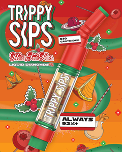 Trippy Sips - Holiday Fruit Punch Liquid Diamonds 510 0.95g
